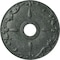 Ekena Millwork Kent Ceiling Medallion (Fits Canopies up to 5"), 18"OD x 3 1/2"ID x 1 1/4"P, Athenian Green Crackle CM18KEAGC - alternate 1